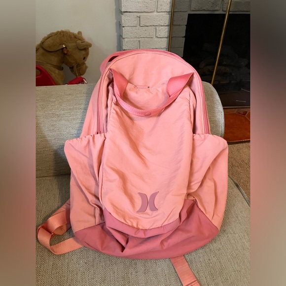 Hurley Handbags - Hurley pink backpack